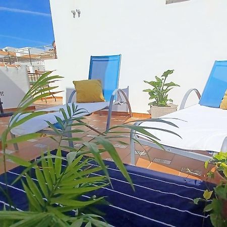 Tipica Casa En Frigiliana Con Patio Y Terraza Apartment Exterior foto