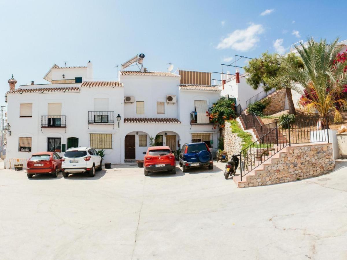 Tipica Casa En Frigiliana Con Patio Y Terraza Apartment Exterior foto