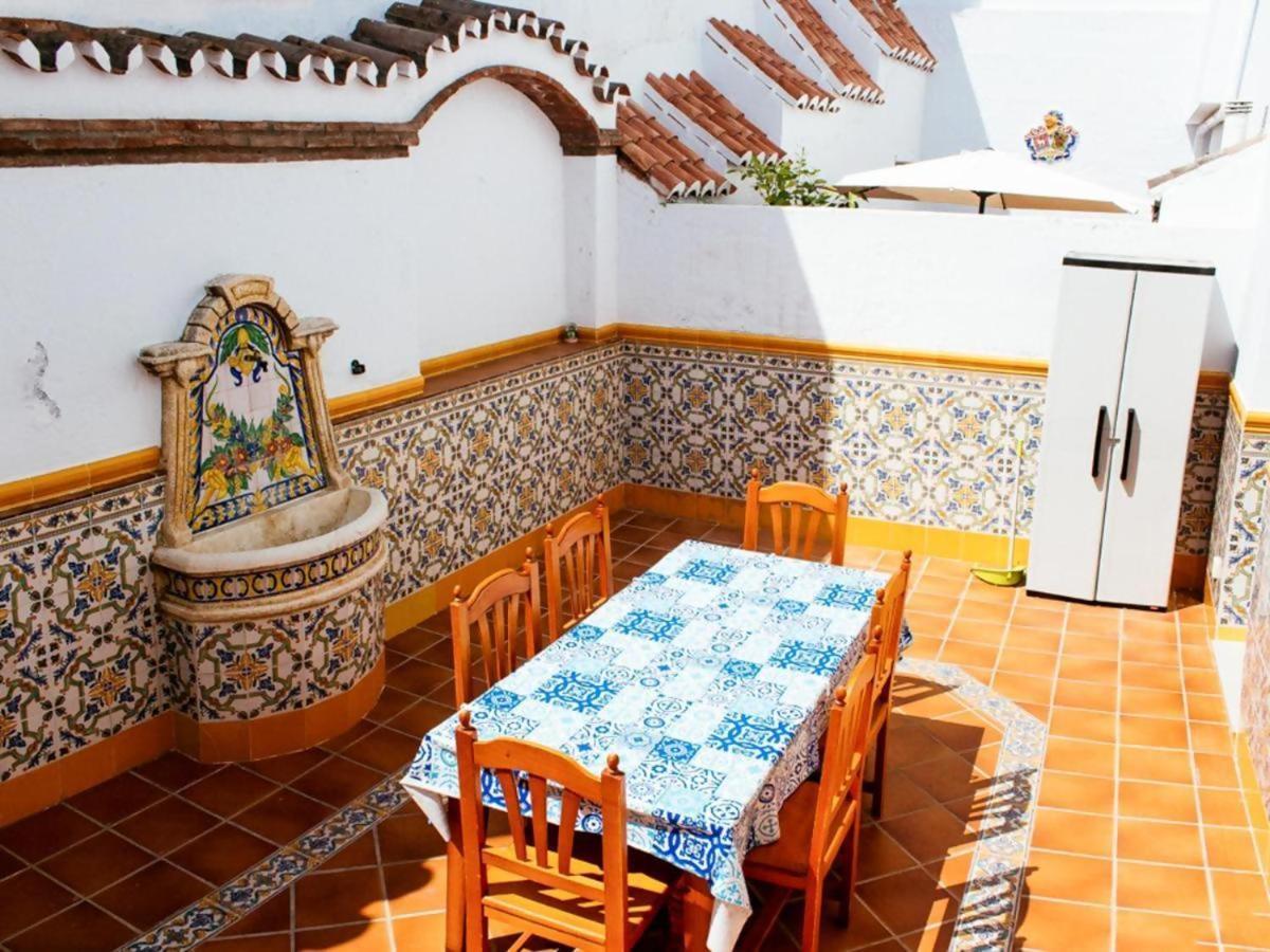 Tipica Casa En Frigiliana Con Patio Y Terraza Apartment Exterior foto