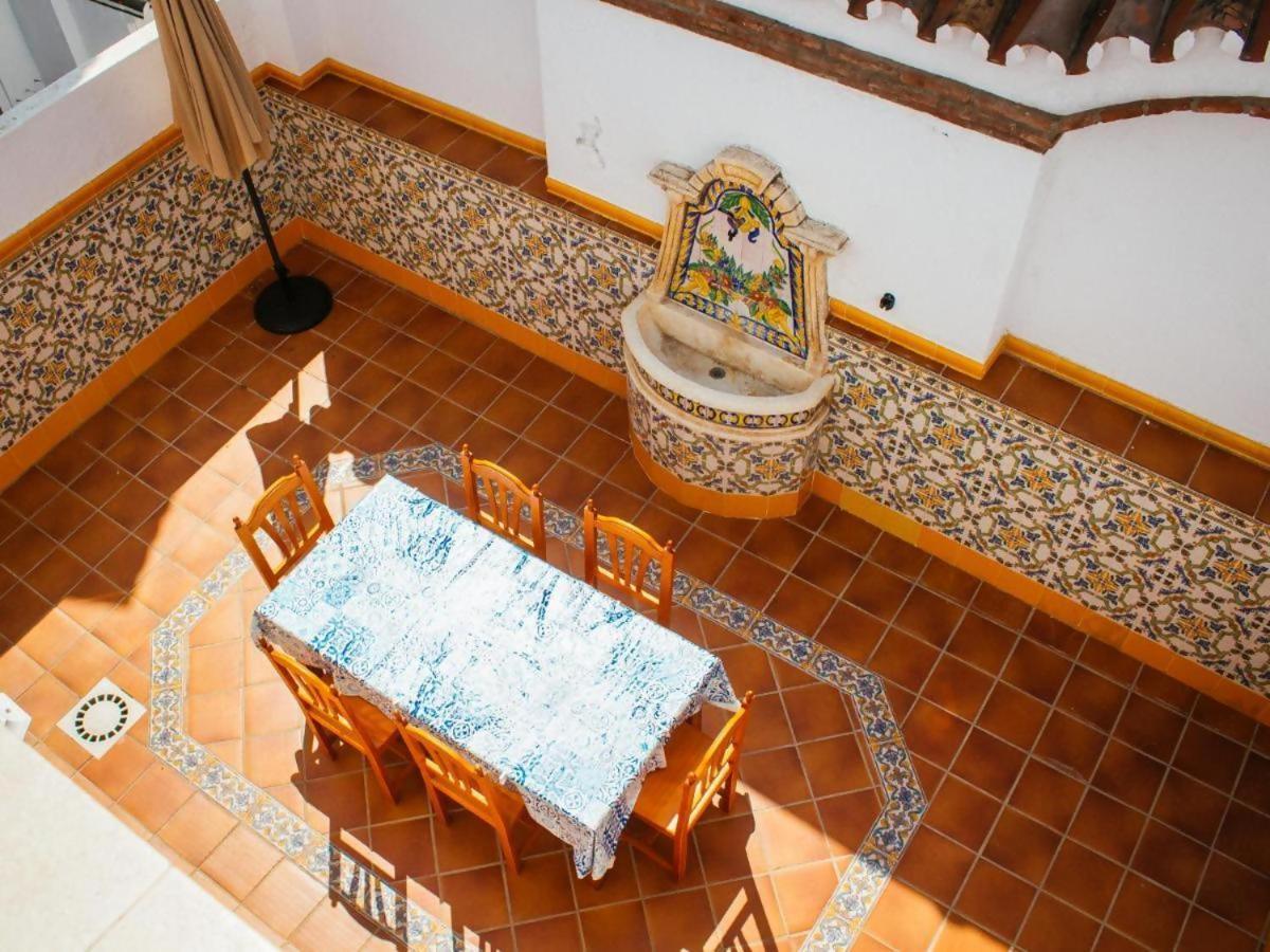 Tipica Casa En Frigiliana Con Patio Y Terraza Apartment Exterior foto