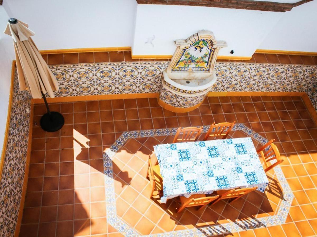 Tipica Casa En Frigiliana Con Patio Y Terraza Apartment Exterior foto
