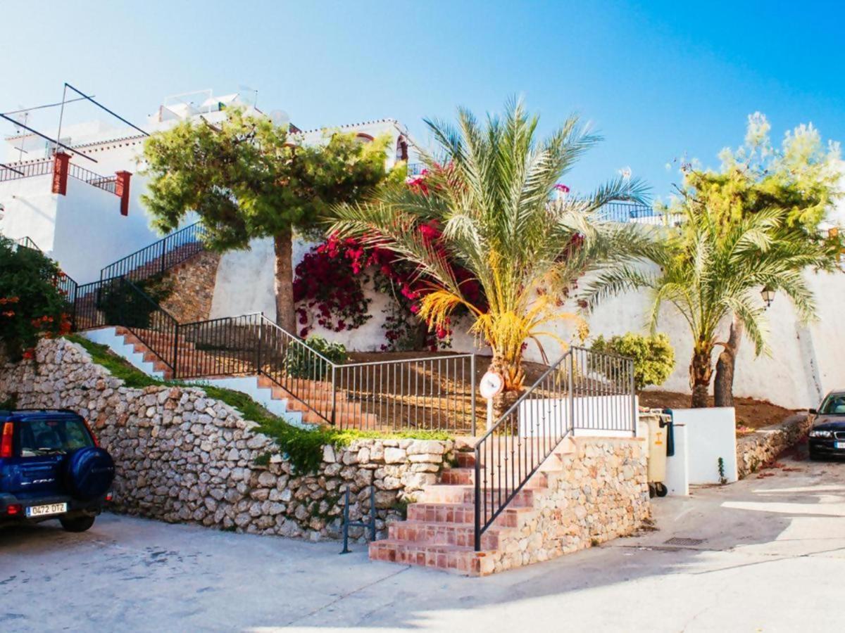 Tipica Casa En Frigiliana Con Patio Y Terraza Apartment Exterior foto