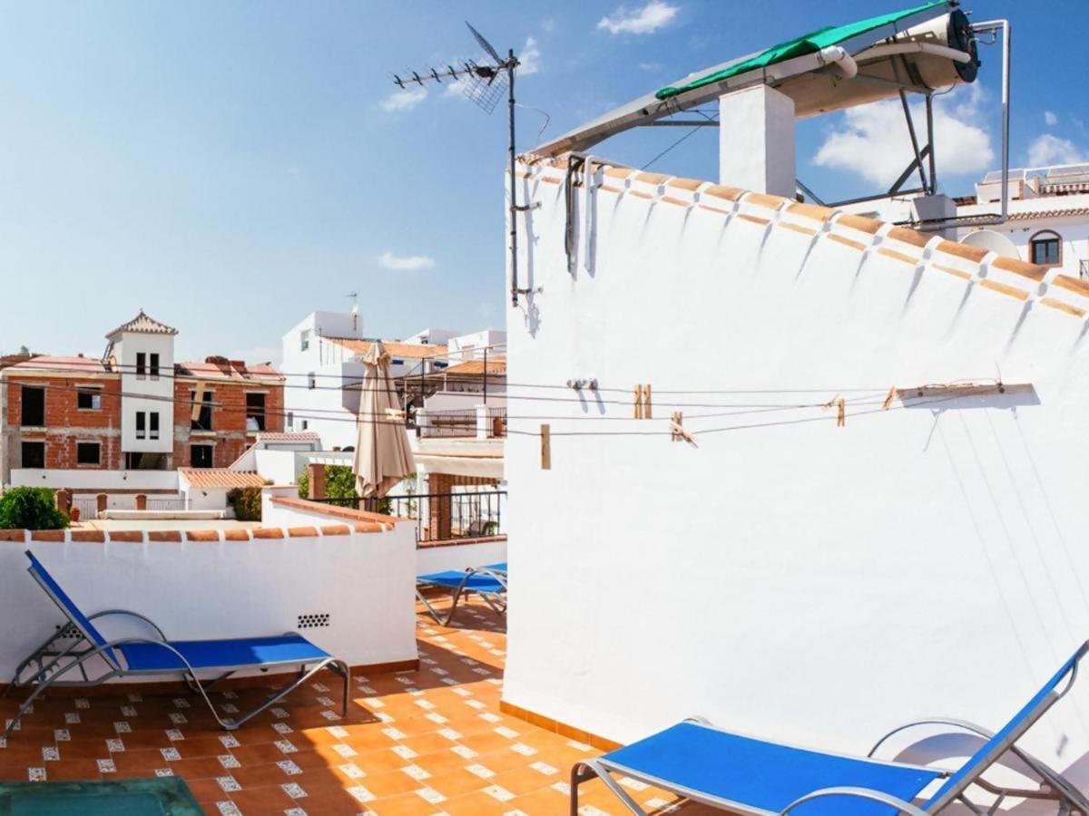 Tipica Casa En Frigiliana Con Patio Y Terraza Apartment Exterior foto